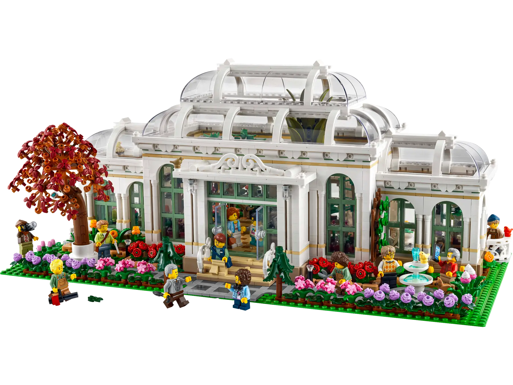 Lego botantical garden set