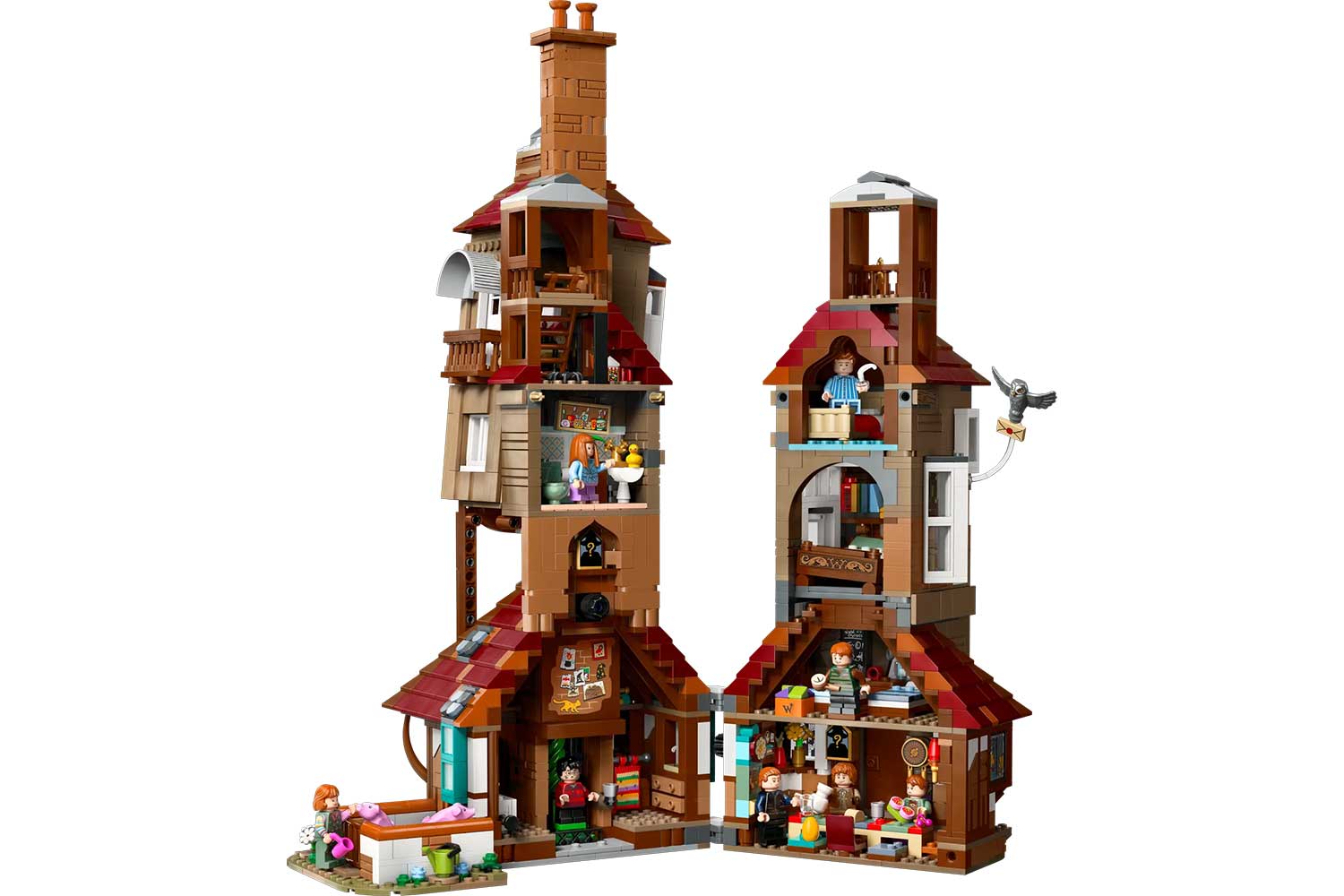 Harry potter lego set the burrow