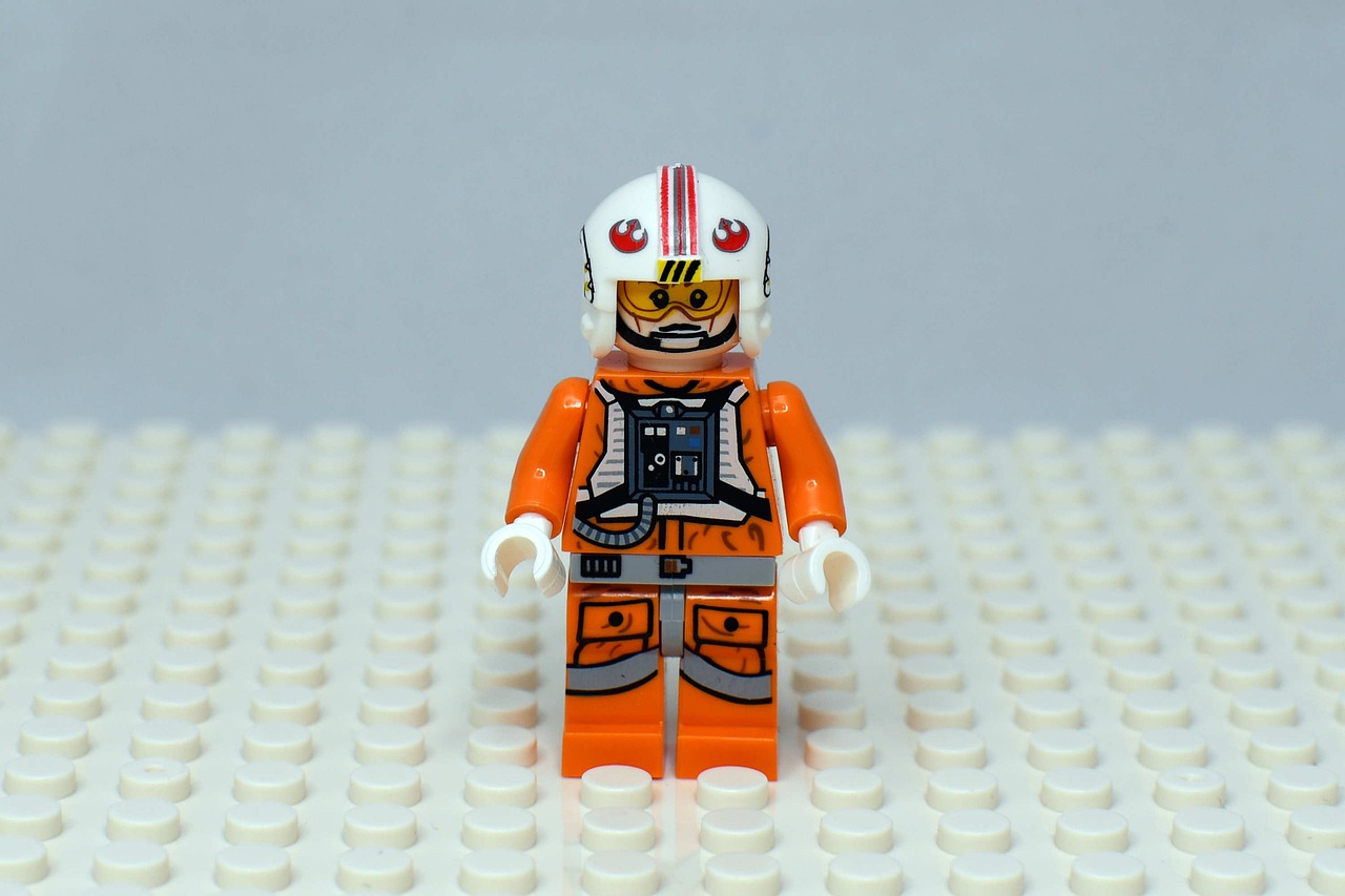 Lego star wars fighter pilot